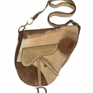 Authentic Dior Saddle Bag XL